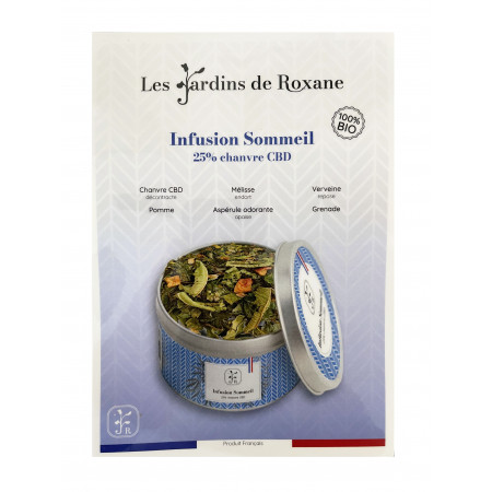 INFUSIONS SOMMEIL LES JARDINS DE ROXANE