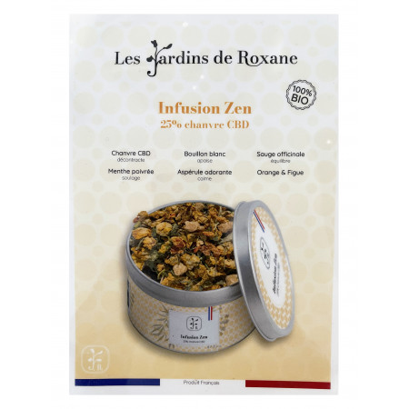 INFUSIONS ZEN LES JARDINS DE ROXANE