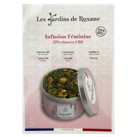 INFUSION FEMININE LES JARDINS DE ROXANE