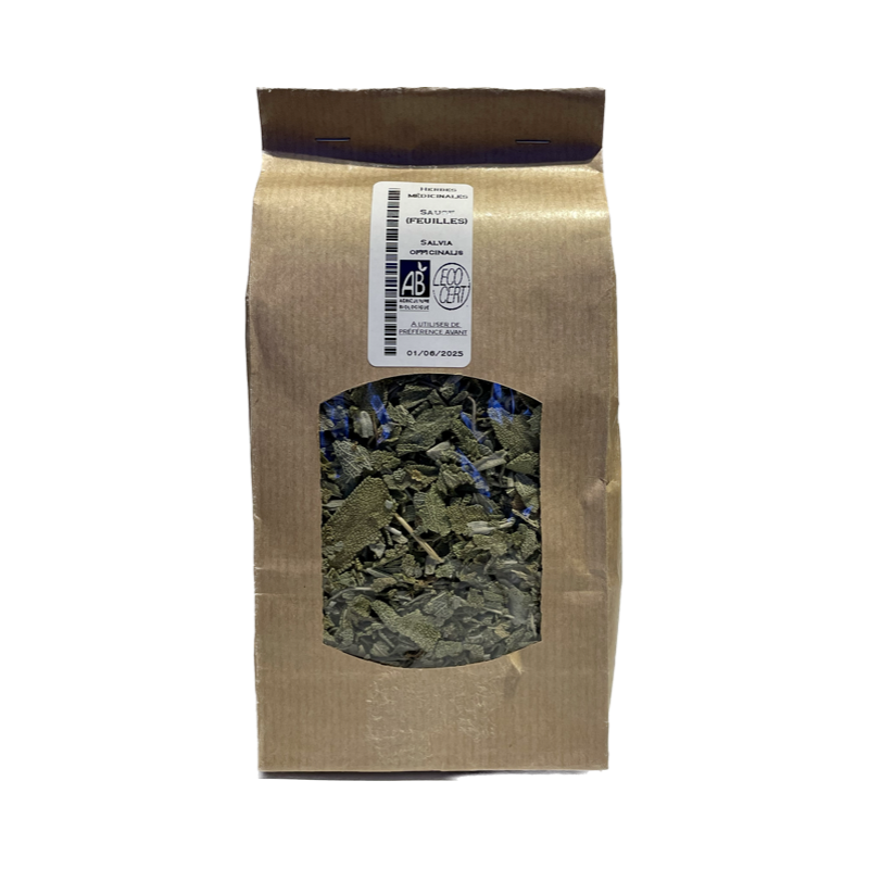 Herbes médicinales sauge bio