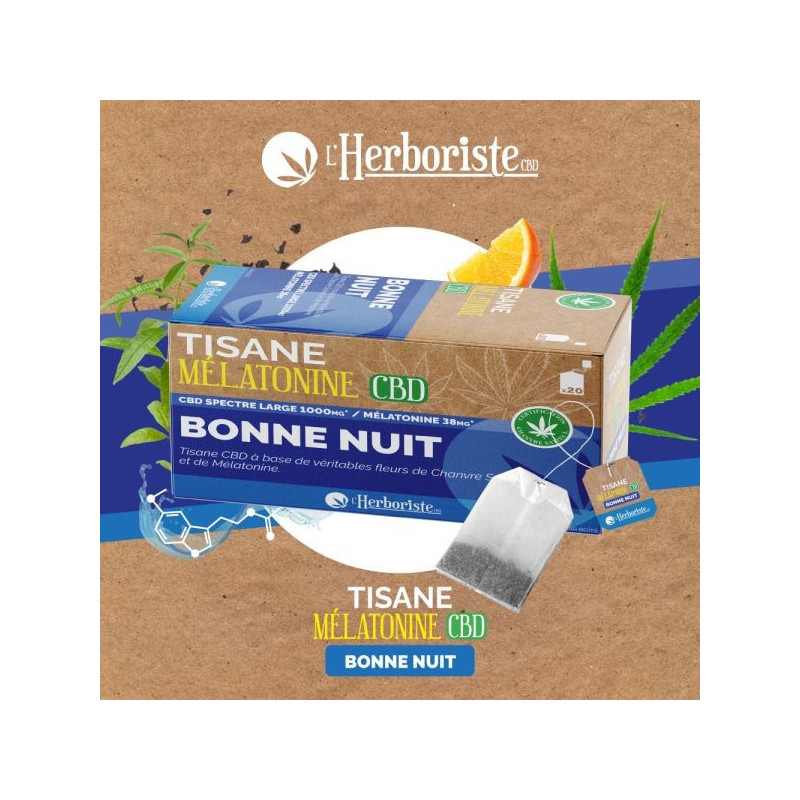 TISANE DOUCE NUIT CBD MELATONINE