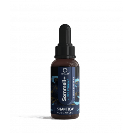 Huile CBD Sommeil+ CBN & Mélatonine pour un Sommeil Profond