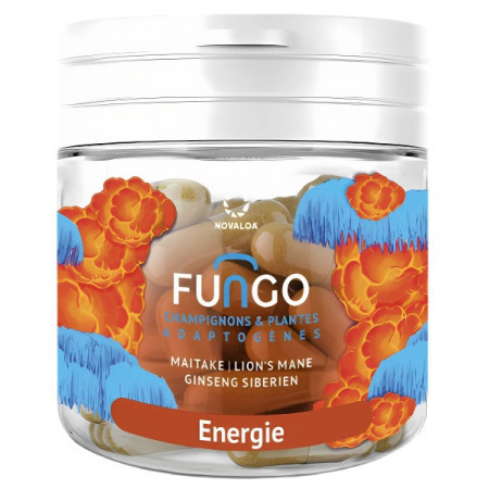 Gélules Énergie Fungo | Maitaké, Lion’s Mane & Ginseng Sibérien