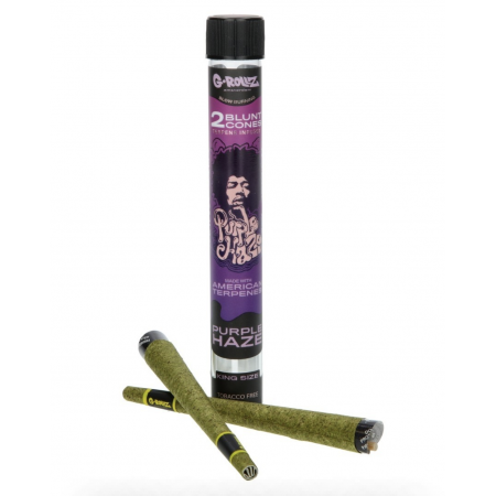 Blunt pré-roulé G-Rollz Terpenes Purple Haze 💜 – Saveur intense & naturelle