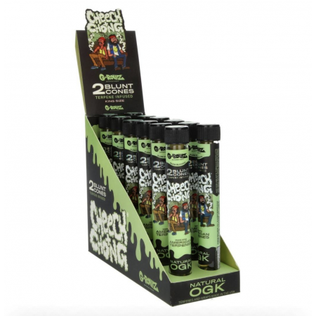 Blunt pré-roulé G-Rollz x Cheech & Chong – Terpenes Natural OGK 🌿🔥
