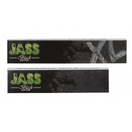 Feuilles à rouler JASS Black Edition XL – King Size 🌿