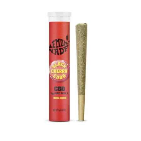 PREROLL Black Cherry Soda CBD – Lemonade by Cookies