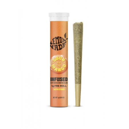 PREROLL Sour Mango Infused CBD – Lemonade by Cookies