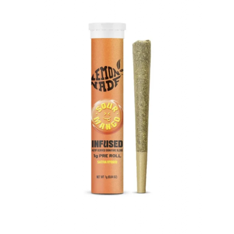 PREROLL Sour Mango Infused CBD – Lemonade by Cookies
