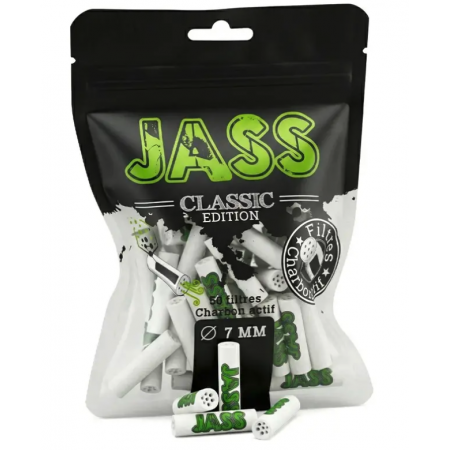 Filtres à charbon actif Jass Classic 7 mm x50