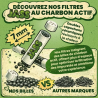 Filtres à charbon actif Jass Classic 7 mm x50