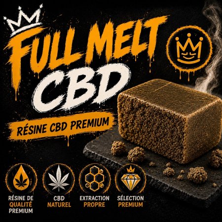 🍯 Full Melt TC – Résine CBD Premium