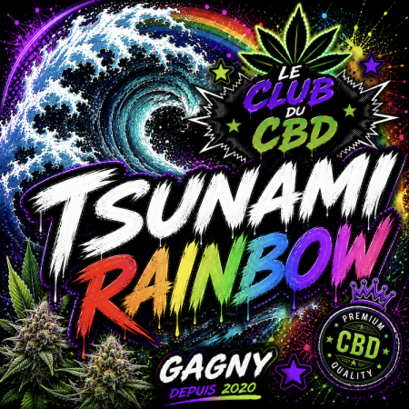 TSUNAMI TC RAINBOW Berry Puissante & Très Odorante Indoor Premium