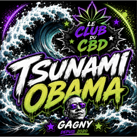 Fleur de CBD tsunami OBAMA Très Puissante