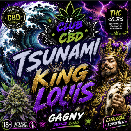 🌿 King Louis CBD – Fleur puissante & premium 👑