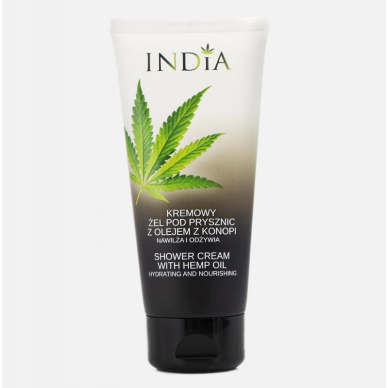 crème de douche au chanvre