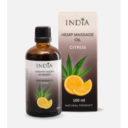 huile de massage parfum agrumes 100ml