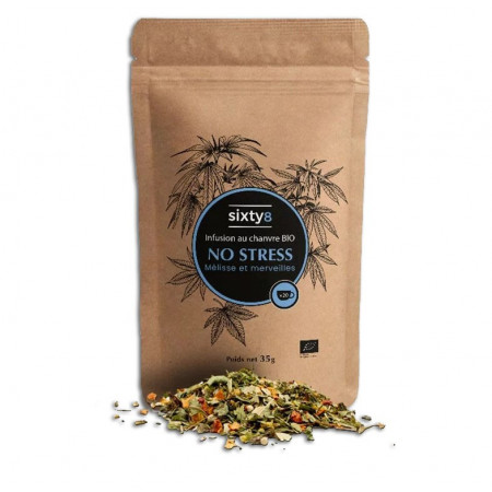 Infusion au chanvres bio NO STRESS