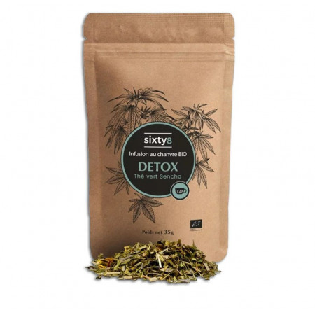 Infusion au chanvre bio DETOX